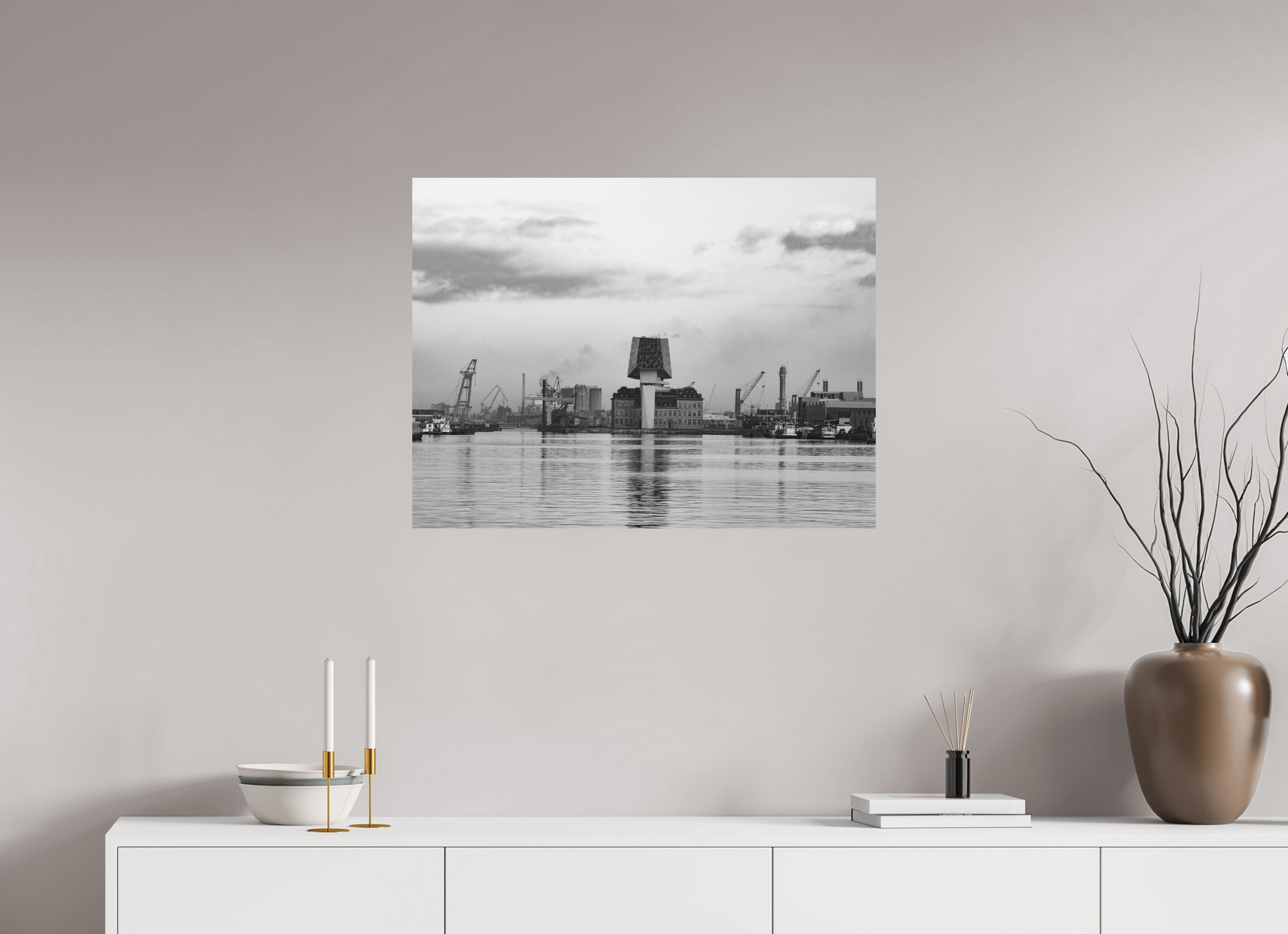 79,3 x 60 cm, AluDi_iLford mat Port Authorities