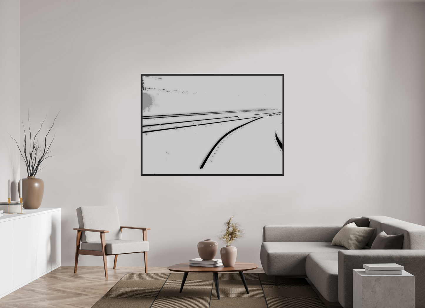 169.7 cm x 120 cm, Dibond_iLford gloss Hamburg Converge or diverge