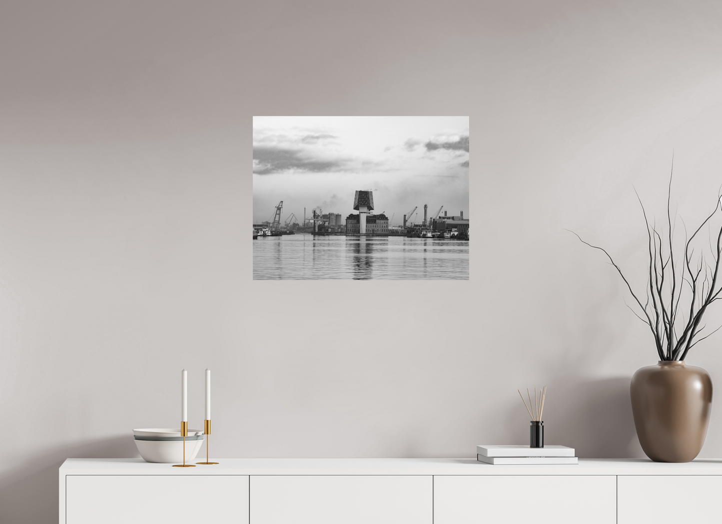 66 x 50 cm, AluDi_iLford mat Port Authorities