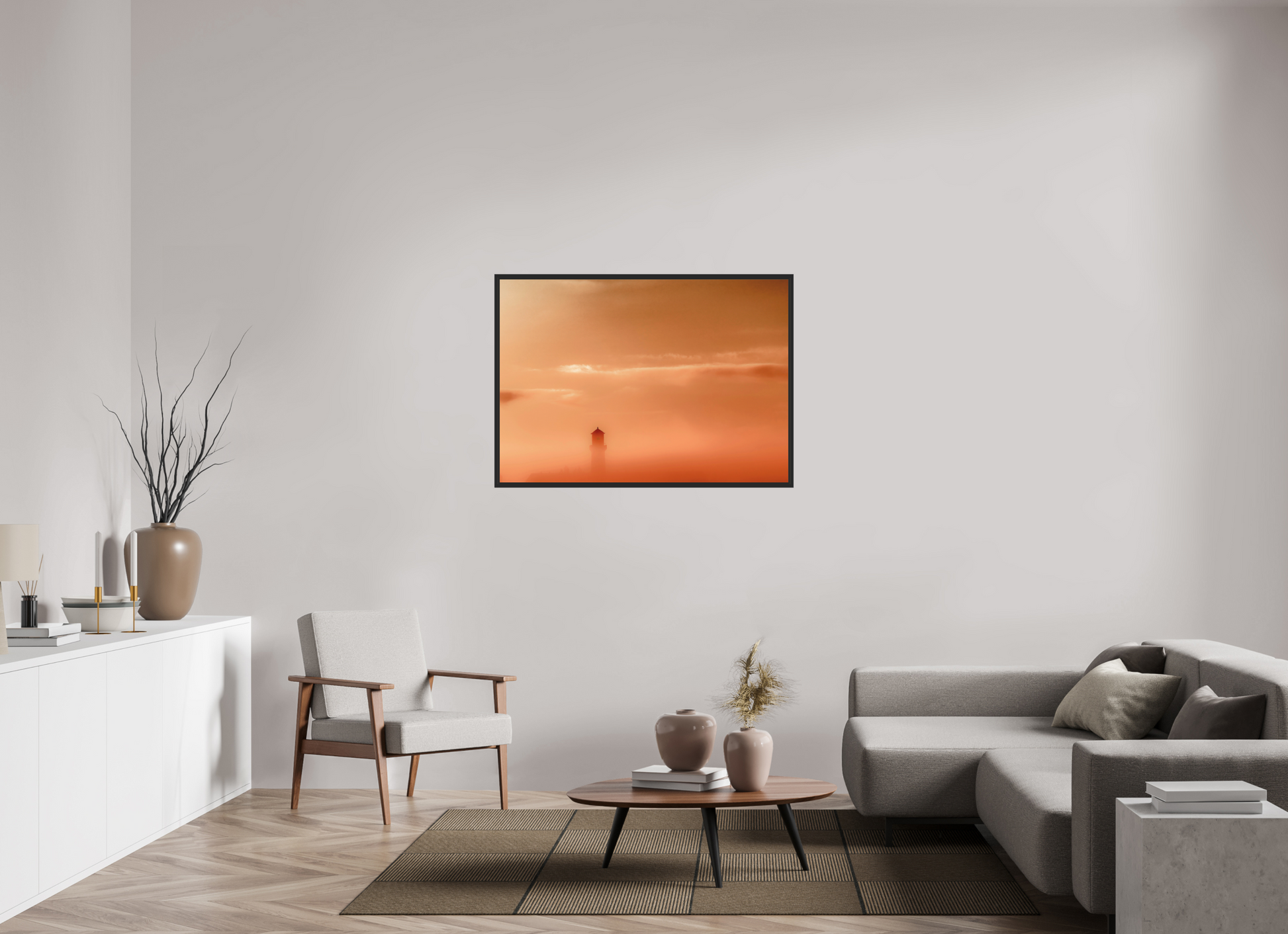 ISO A0 (118,9 x 84,1 cm), Dibond_FineArtBarytHamburg Sunrise