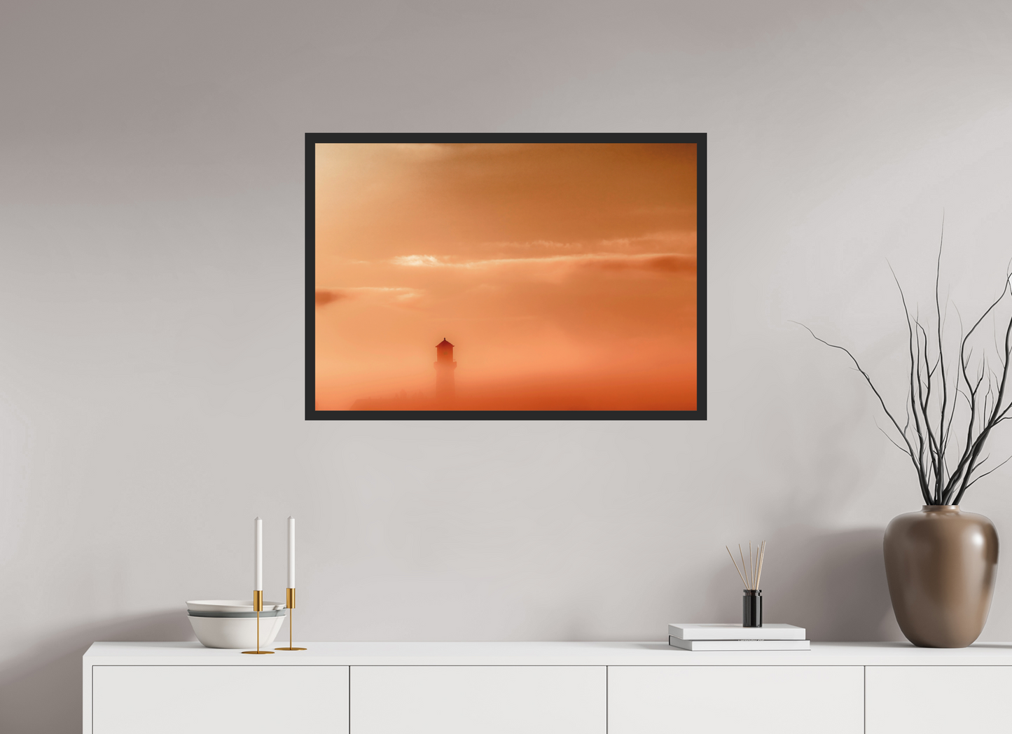 ISO A1 (84,1 x 59,4 cm), Dibond_FineArtBarytHamburg Sunrise