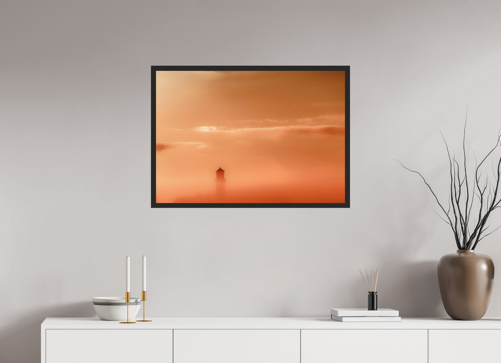 ISO A1 (84,1 x 59,4 cm), Dibond_FineArtBarytHamburg Sunrise